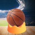 thumbnail image 2 of Support Hexagonal pour Ballon Durable Léger Football Polyvalent Volleyball Portable Orange, 2 of 9