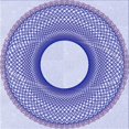 thumbnail image 1 of Ahgly Company Tapis d'Intérieur Lavable en Machine Carré Transitionnel Bleu Céleste, 5 Pieds Carré, 1 of 7