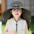 thumbnail image 2 of Youkk Sun Protection Fisherman Hat Trendy Protection For Summer Hiking And Outdoor Activities Versatile blue, 2 of 6