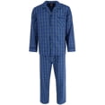 thumbnail image 1 of Hanes  Broadcloth Long Sleeve Pajama Set (Men's Big & Tall), 1 of 3