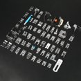thumbnail image 1 of Zyyini 62PCS Household Multifunctional Sewing Machine Parts Press Foot Sew Machine Accessories Kit Set,Press Foot, Sew Machine Accessories, 1 of 10