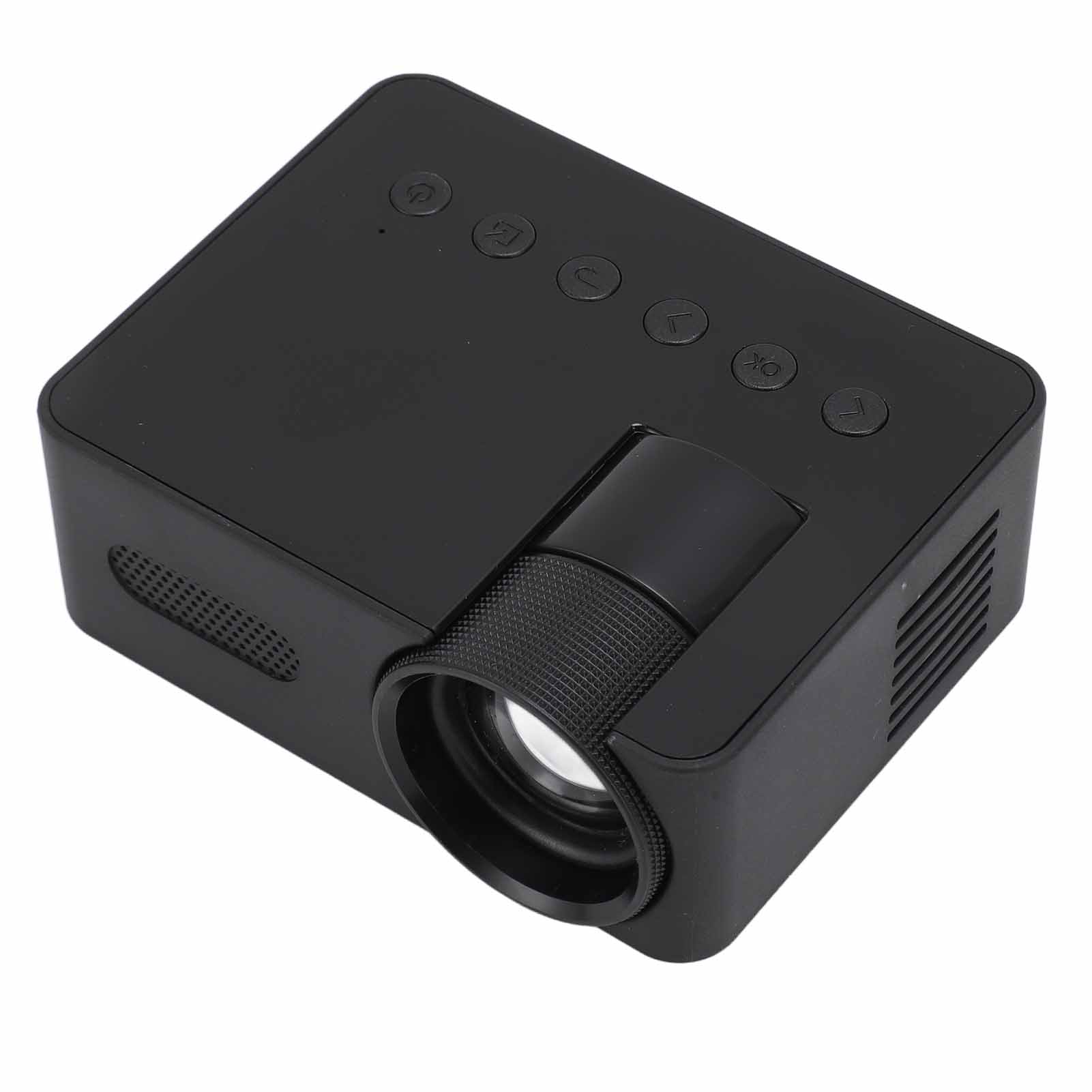 Mini Projecteur Cinéma Maison Projecteur Vidéo Portable Projecteur de Film Home Projecteur de Film Mini Projecteur Multifonctionnel HD 1080P Protection des Yeux Cinéma Maison Vidéo