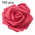 thumbnail image 2 of 25/50/100Pcs Artificial PE Foam Rose Flowers Head DIY Wedding Home Room Decor, 2 of 8