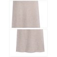 thumbnail image 4 of Innerwin Jupe Midi Tricotée Taille Haute pour Femme, Rose Abricot, 2TG, 4 of 5
