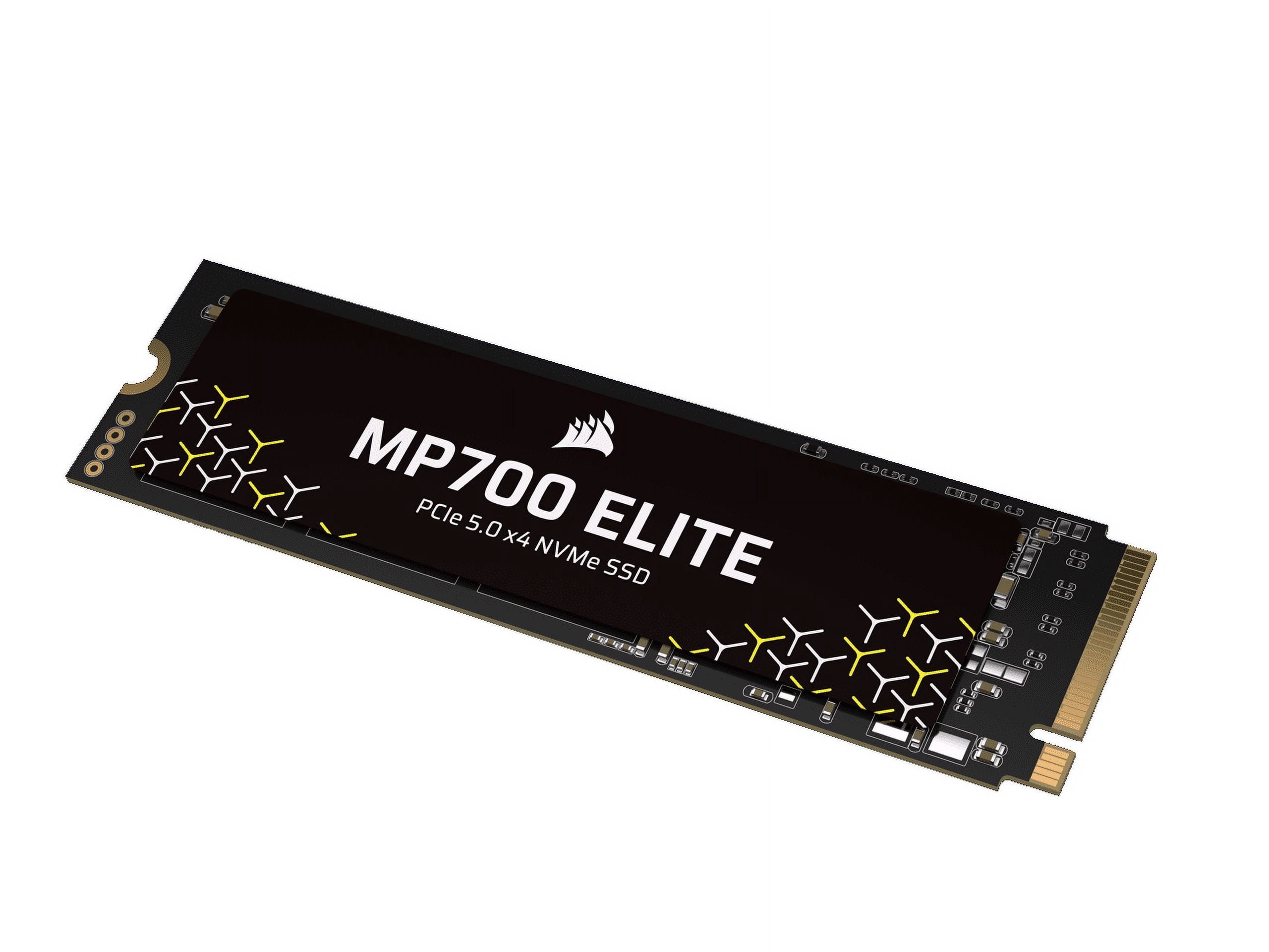 Corsair MP700 Elite M.2 2280 1 To PCI-Express 5.0 x4 3D TLC Disque SSD interne (SSD) jusqu'à 10000 Mo/s CSSD-F1000GBMP700ENH