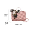 thumbnail image 3 of Vaidha One Shoulder Crossbody Bag Leather Large Capacity Multi Compartment Women Bag, 3 of 3