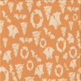 thumbnail image 1 of Ahgly Company Tapis d'Intérieur Lavables en Machine, Carré Transitionnel Néon Orange, Carré de 7', 1 of 7