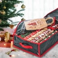 thumbnail image 4 of Binwennn Holiday Storage For & Cards Large Capacity Decorative Organizer For Wrapping Paper & Christmas Accessories Storage Container Shelves Wedding Dress Storage Large Containers with Lids for, 4 of 8