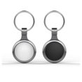 thumbnail image 3 of Air Tag Holder, Perfect Fit Design Compatible with AirTag, High-Quality Material Shockproof Case with Keychain for Apple Air Tags, Clear Black (Case Only, AirTag Not Included), 3 of 5