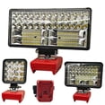 thumbnail image 2 of For M18 Power Tool Parts For Mil*wau*kee 18V Li-ion Battery LED Working Lights Flashlights Camping Lamps Torch Spotlight Lanterns, 2 of 7