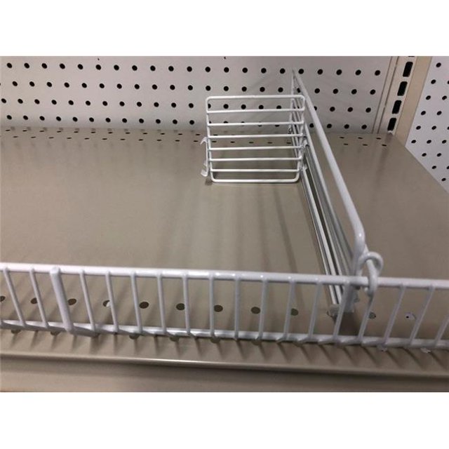 Trion 9007311 Wire Binning Shelving Unit, White