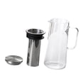 thumbnail image 2 of jifeng Cold Brew Coffee Maker Iced Tea Brewer Jar Pitcher for Lemonade Coffee 1000ml, 2 of 9