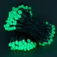 thumbnail image 3 of Green One-Piece G12 Raspberry Christmas Lights 140 Count 48 Feet, 2 Sets 70 LED 24 ft High Waterproof UL Certified String Light (Green), 3 of 8