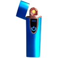 thumbnail image 3 of USB Plasma Lighter Flameless Electric Double ARC Dual Pulse Torch Rechargeable Lithium Power Battery (Spark - Brilliant Blue), 3 of 3