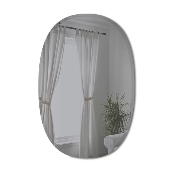 Hub Bevy Oval 24X36 Smoke