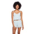 thumbnail image 1 of No Boundaries Women's Pajama 2-Piece Set, 1 of 6