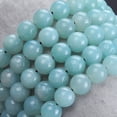 thumbnail image 4 of Natural Healing Power Gemstone Crystal Beads Unisex Adjustable Macrame Bracelets 8mm,Amazonite, 4 of 4