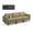 Green, variant on Costway Modular 3-Seat Sofa Couch w/ Socket USB Ports & Side Storage Pocket Dark Grey