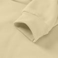 thumbnail image 4 of cllios Oversized Sweatshirt for Women Solid Color Mock Neck Tshirts 2024 Casual Long Sleeve Pullover Tops Basic Fall Tops, 4 of 8