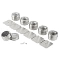 thumbnail image 1 of TRUDEAU 6 JAR MAGNETIC SPICE RACK, 1 of 6