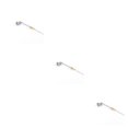 thumbnail image 4 of yingyy Model Railway Lamp Outdoor 1:87 Scale Streetlight Building LED Park Light Garden Yard Building Layout Decorations Type A Gray 3Set, 4 of 6