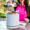 thumbnail image 4 of Sunnydaze 3-Piece Stainless Steel Smokeless Fire Pit Accessory Kit - 8.75", 4 of 10