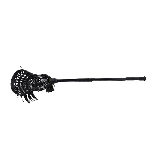 Training Lacrosse,24 Inch Mini Skill Lax Stick with Non Slip Grip Suitable for Beginners Black
