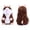 deepbrown, variant on Hot Children Talking Hamster Plush Lovely Toy Sound Record Speaking Hamster Talking Toys Light brown,lightbrown