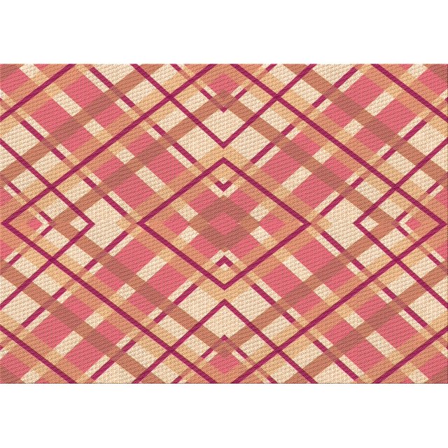Ahgly Company Tapis de Zone Rectangulaire Transitionnel en Fourrure de Sable pour Intérieur, Lavable à la Machine, 2 Pieds x 4 Pieds