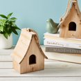 thumbnail image 3 of FRAÎCHE Spring Cedar Wood Bird House, 3 of 5