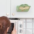 thumbnail image 4 of A Creative Hole Free Wall Fan Featuring 2400Mah Battery 3 Speed Settings For Kitchen Bathroom Living Room Efficient Device Compact Size Efficient, 4 of 8