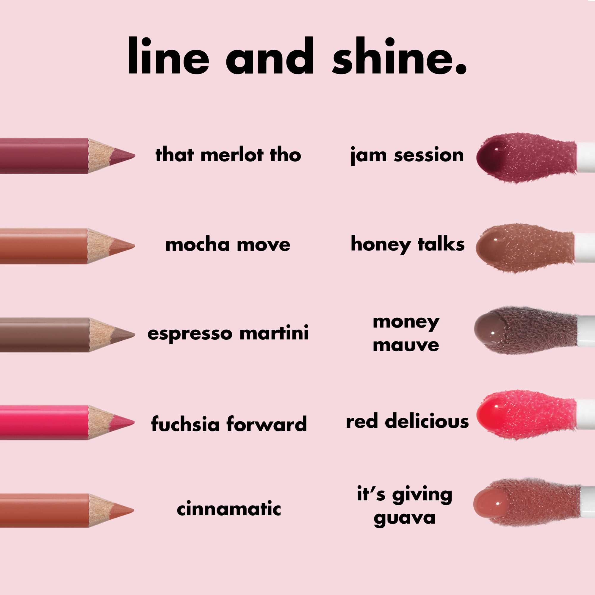 e.l.f. Cosmetics Crayon Contour des Lèvres Crémeux, Forte Pigmentation et Fini Semi-Mat