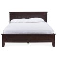 thumbnail image 3 of Baxton Studio Spuma Wood Twin Panel Bed in Cappuccino, 3 of 4