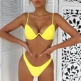thumbnail image 3 of Ensemble Bikini Rembourré Rehausseur Bandage pour Femmes Maillot de Bain Lot, 3 of 5