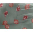thumbnail image 4 of oneOone Georgette Viscose Fabric Pomegranate Fruit Print Sewing Fabric BTY 42 Inch Wide, 4 of 4