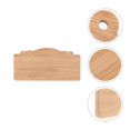 thumbnail image 2 of Wood Signs Blank Wood Signs Hanging Plaque DIY Craft Unfinished Wood Sign for Shop Store, 2 of 7