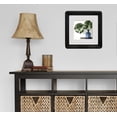 thumbnail image 2 of Curved Edge 6x6in Wood Photo Frame Black, Decorative Tabletop and Wall Picture Frame, 2 of 4