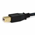 thumbnail image 3 of Monoprice - USB cable - USB (M) to USB Type B (M) - USB 2.0 - 15 ft - molded - black, 3 of 3