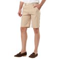 thumbnail image 4 of INSPIRE CHIC Men's Shorts Allover Striped Belt Loop Zipper Button Closure Pockets Casual Shorts 30 Beige, 4 of 8