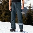 thumbnail image 1 of Cameland Unisexe Décontracté à la Mode Uni Patchwork Fermeture Éclair Multiples Poches Pantalon de Ski, 1 of 9