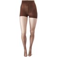 thumbnail image 3 of Hanes Womens Perfect Nudes Run Resistant Tummy Control Girl Short Hosiery, S, 3 of 9