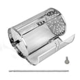 thumbnail image 1 of Panier de Gril Rotatif en Acier Inoxydable pour Barbecue Extérieur – Conception à Roulement à 360 Degrés avec Arbre de 28 cm et Fixation à Vis-Pouce, 1 of 7