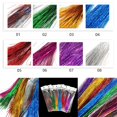 thumbnail image 3 of Bgsha Fly Bait Tying Bright Silk Fly Fishing Lure Hook Tying Trout Bait DIY Material, 3 of 4