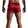 thumbnail image 4 of LSLJS Men's Casual Solid Color Pajama Shorts, Gym Shorts Gifts for Men, 4 of 4