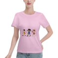 thumbnail image 1 of T-Shirt Basique à Manches Courtes pour Femmes une Pièce, 1 of 6