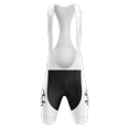 thumbnail image 1 of Bike Forever White Bib Shorts - S, 1 of 2