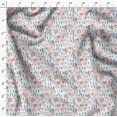 thumbnail image 4 of Soimoi Rayon Fabric Snowflake & Polar Bear Animal Print Fabric by Yard 42 Inch Wide, 4 of 5