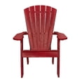 thumbnail image 2 of Red Rock Recycled Plastic Adirondack Chair, 2 of 3
