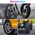 thumbnail image 2 of Maytalsory 70 Pieces/Set Wheel Repair Tool Set Motorbike Tire Patches Valve Cap, 2 of 6