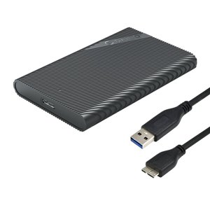 ORICO 2,5 pouces SATA Pièce jointe du disque dur externe avec USB 3.0 Connexion, Configuration sans outil, Compatible avec 4TB HDD/SSD, Rapide 5Gbps Transfert de données et fonction de sommeil automatique